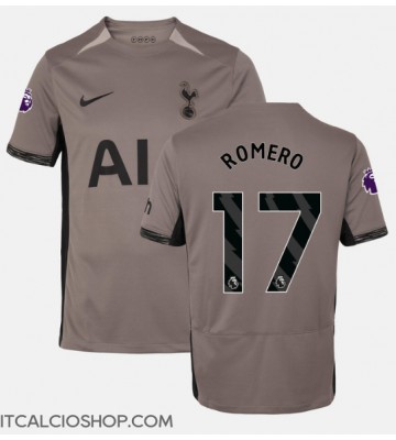 Tottenham Hotspur Cristian Romero #17 Terza Maglia 2023-24 Manica Corta